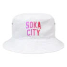 JIMOTOE Wear Local Japanの草加市 SOKA CITY Bucket Hat