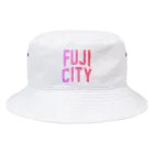 JIMOTO Wear Local Japanの富士市 FUJI CITY Bucket Hat