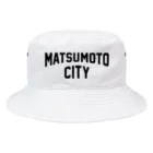 JIMOTO Wear Local Japanの松本市 MATSUMOTO CITY バケットハット