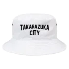 JIMOTOE Wear Local Japanの宝塚市 TAKARAZUKA CITY Bucket Hat