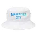 JIMOTOE Wear Local Japanの宝塚市 TAKARAZUKA CITY Bucket Hat