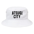 JIMOTO Wear Local Japanの厚木市 ATSUGI CITY Bucket Hat