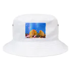 kunisakiokosunjarのおしり岩 Bucket Hat