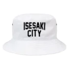 JIMOTOE Wear Local Japanの伊勢崎市 ISESAKI CITY Bucket Hat