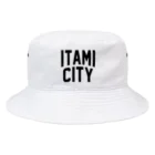 JIMOTOE Wear Local Japanの伊丹市 ITAMI CITY Bucket Hat