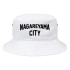 JIMOTOE Wear Local Japanの流山市 NAGAREYAMA CITY Bucket Hat