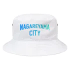 JIMOTOE Wear Local Japanの流山市 NAGAREYAMA CITY Bucket Hat