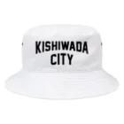 JIMOTO Wear Local Japanの岸和田市 KISHIWADA CITY バケットハット