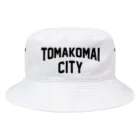 JIMOTOE Wear Local Japanの苫小牧市 TOMAKOMAI CITY Bucket Hat