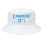 JIMOTOE Wear Local Japanの苫小牧市 TOMAKOMAI CITY Bucket Hat