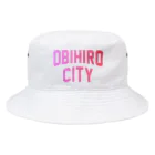 JIMOTOE Wear Local Japanの帯広市 OBIHIRO CITY Bucket Hat