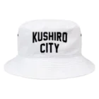 JIMOTOE Wear Local Japanの釧路市 KUSHIRO CITY Bucket Hat