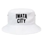 JIMOTOE Wear Local Japanの磐田市 IWATA CITY バケットハット