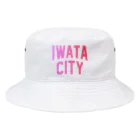 JIMOTOE Wear Local Japanの磐田市 IWATA CITY Bucket Hat