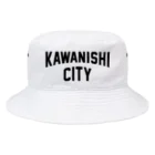 JIMOTO Wear Local Japanの川西市 KAWANISHI CITY バケットハット