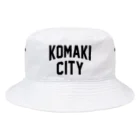 JIMOTOE Wear Local Japanの小牧市 KOMAKI CITY Bucket Hat