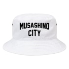 JIMOTO Wear Local Japanの武蔵野市 MUSASHINO CITY Bucket Hat
