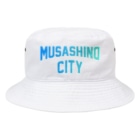 JIMOTO Wear Local Japanの武蔵野市 MUSASHINO CITY Bucket Hat