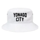 JIMOTO Wear Local Japanの米子市 YONAGO CITY バケットハット