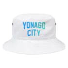 JIMOTO Wear Local Japanの米子市 YONAGO CITY バケットハット