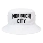 JIMOTO Wear Local Japanの守口市 MORIGUCHI CITY Bucket Hat