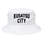 JIMOTOE Wear Local Japanの草津市 KUSATSU CITY Bucket Hat