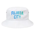 JIMOTOE Wear Local Japanの藤枝市 FUJIEDA CITY Bucket Hat