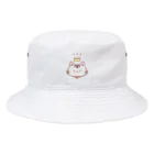 よしみのねこ　王冠 Bucket Hat