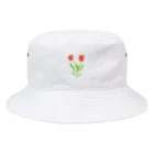 mizuo-seinaの2輪のチューリップ Bucket Hat