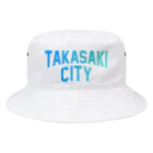 JIMOTOE Wear Local Japanの高槻市 TAKATSUKI CITY Bucket Hat