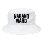 JIMOTOE Wear Local Japanの中野区 NAKANO WARD Bucket Hat