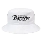 DARTS SPACE BarneysのBarneyロゴ ブラック Bucket Hat