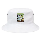 maro555の多肉ちゃんハット Bucket Hat