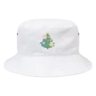 しおはね玩具店のクリスマスふれんず Bucket Hat