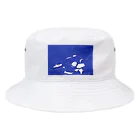 べべのお絵かきの牛の頭骨さん Bucket Hat