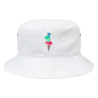 ゆいまーるShopのリーゼント親子のアイスクリーム Bucket Hat