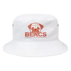 BEACSのBEACS PUG Red Bucket Hat
