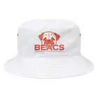 BEACSのBEACS PUG Red バケットハット