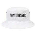 eins zwei drei vierの90年代V系インスパイアグッズ「NO SYNTHESIZER」 Bucket Hat