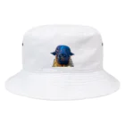 ひつじのクロのワンポイントひつじ帽子 Bucket Hat