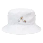 餅田きなこの食いしんぼう天使 Bucket Hat