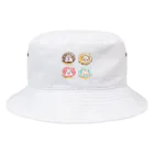 浅山しおん（ハリネズミのソフィー）のオリジナル　ハリネズミのソフィー、ドーナッツにハマる。 Bucket Hat