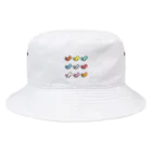 2step_by_Jrのチンキャットスター　カラフルバージョン Bucket Hat