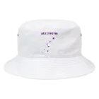 NIKORASU GOのユーモア野球デザイン「悪送球」（Tシャツ・パーカー・グッズ・ETC） Bucket Hat