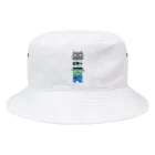 Wave8284の西の妖怪トーテムポール Bucket Hat