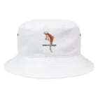 しろくまるいるいと動物たちのガーゴイルゲッコー Bucket Hat