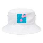 すいすいおよぐのポップなさくらんぼ Bucket Hat