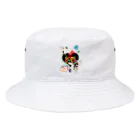 𝙈𝙊𝙈𝙊'𝙨 𝙎𝙝𝙤𝙥のGAME OVER-ハート型 Bucket Hat