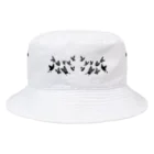 Cyanaki🦍の黒い蝶 Bucket Hat