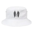 puikkoの捕らえられた宇宙人（グレー） Bucket Hat